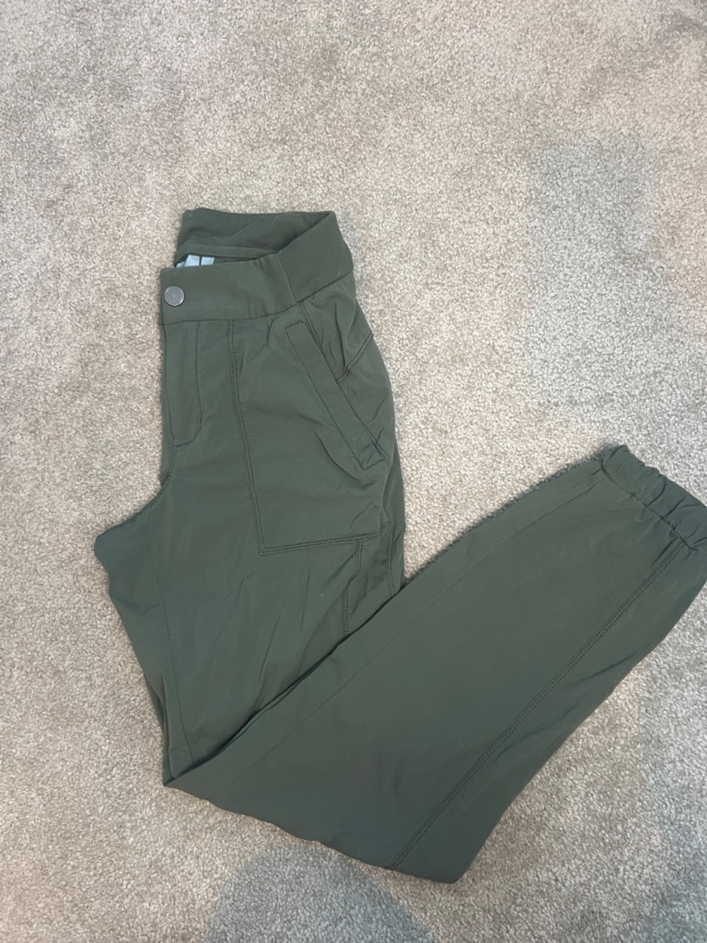 Athleta Olive Green Utility Jogger